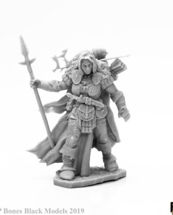 Reaper Bones Black: Frost Giant Ranger Plastic Miniature