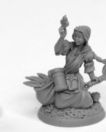Reaper Bones Black: Juliana  Dreadmere Herbalist Plastic Miniature