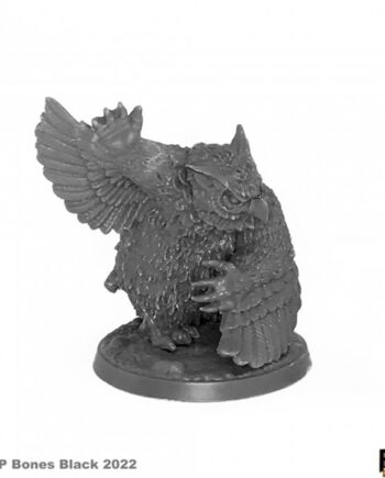 Reaper Bones Black: Owlbear Plastic Miniature