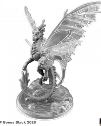 Reaper Bones Black: Shimmerscale  Fairy Dragon Plastic Miniature Boxed Set