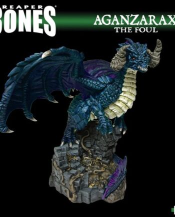 Reaper Bones Classic: Aganzarax The Foul Plastic Miniature Deluxe Boxed Set