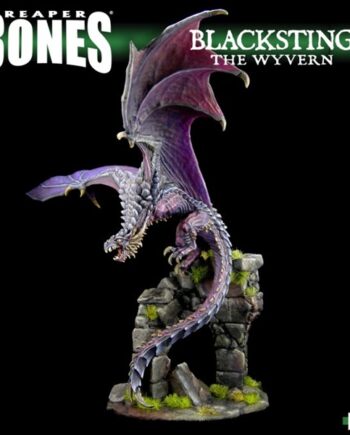 Reaper Bones Classic: Blacksting The Wyvern Plastic Miniature Deluxe Boxed Set