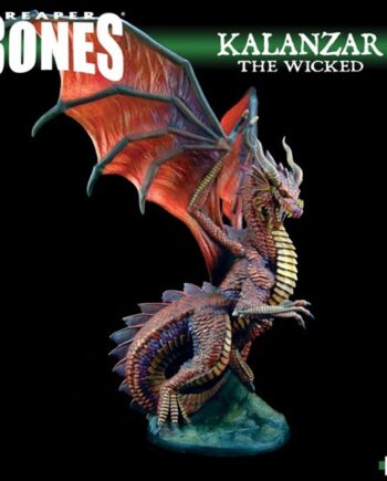 Reaper Bones Classic: Kalanzar The Wicked Plastic Miniature Deluxe Boxed Set