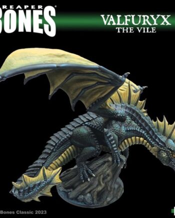 Reaper Bones Classic: Valfuryx The Vile Plastic Miniature Deluxe Boxed Set