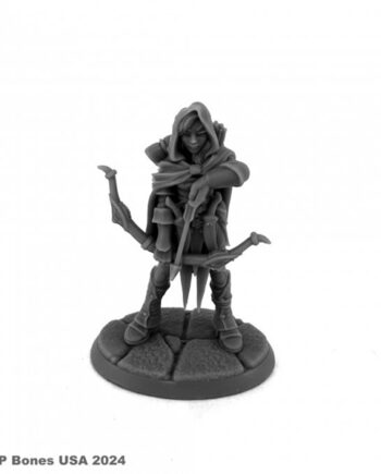 Reaper Bones Usa Dungeon Dwellers: Daehana Drithirien  Elf Fighter Plastic Miniature