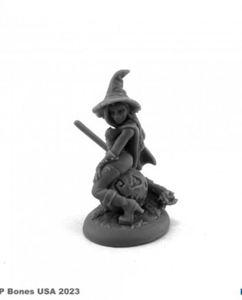 Reaper Bones Usa Reaper Legends: Elise The Witch Plastic Miniature