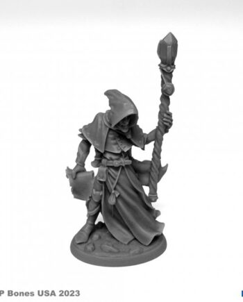 Reaper Bones Usa Reaper Legends: Satheras  Warlock Plastic Miniature