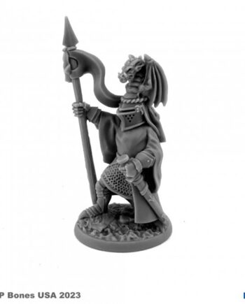 Reaper Bones Usa Reaper Legends: Sir Justin The Green Plastic Miniature