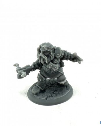 Reaper Bones Usa Reaper Legends: Snorri Oathbreaker  Dwarf Rogue Plastic Miniature