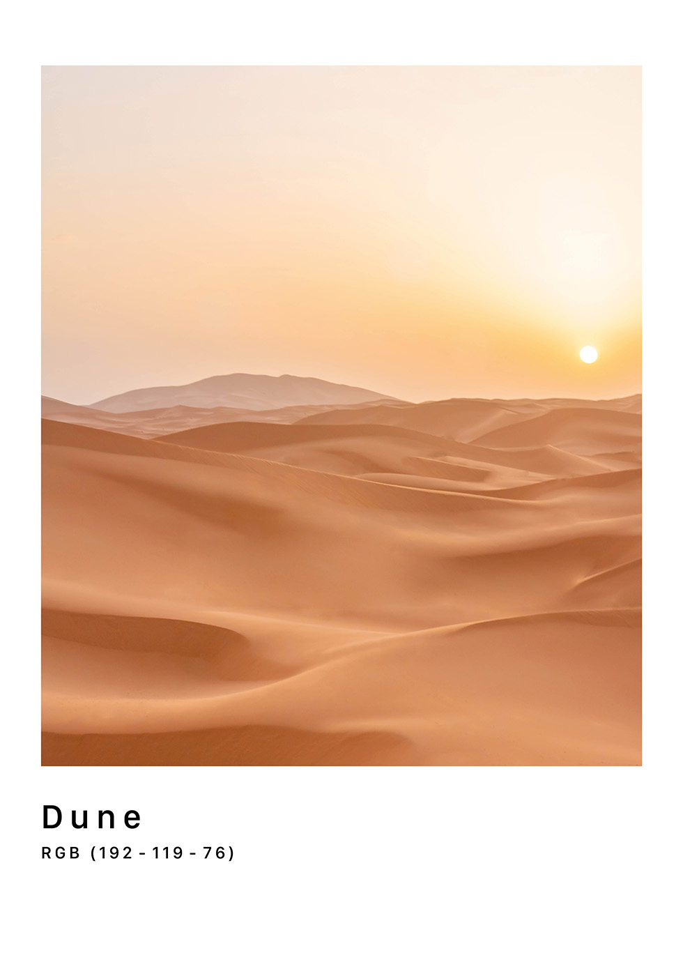 Rgb Dune Af Plakatwerket
