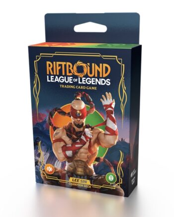 Riftbound: League Of Legends Tcg: Set 01: Origins Champion Deck: Lee Sin