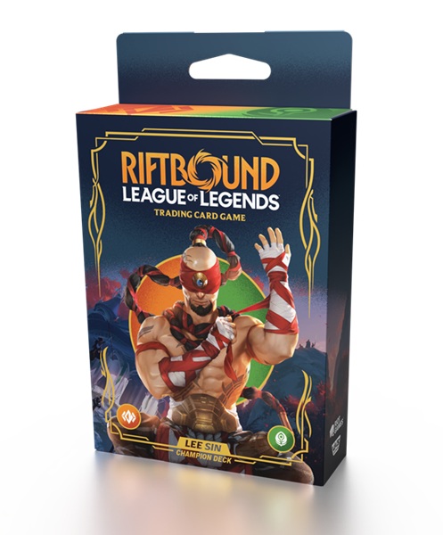 Riftbound: League Of Legends Tcg: Set 01: Origins Champion Deck: Lee Sin