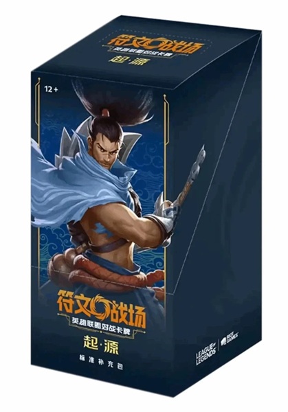 Riftbound: League Of Legends Tcg: Set 01: Origins Slim Kinesisk Chinese Booster Box Display 24 Packs