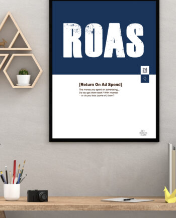 Roas-marketing-plakat 21   29    A4  Kr  199 -