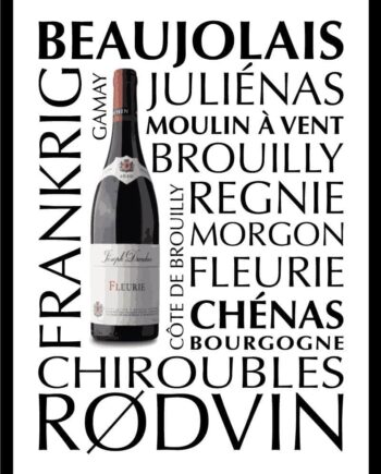 Rødvin Plakat Beaujolais
