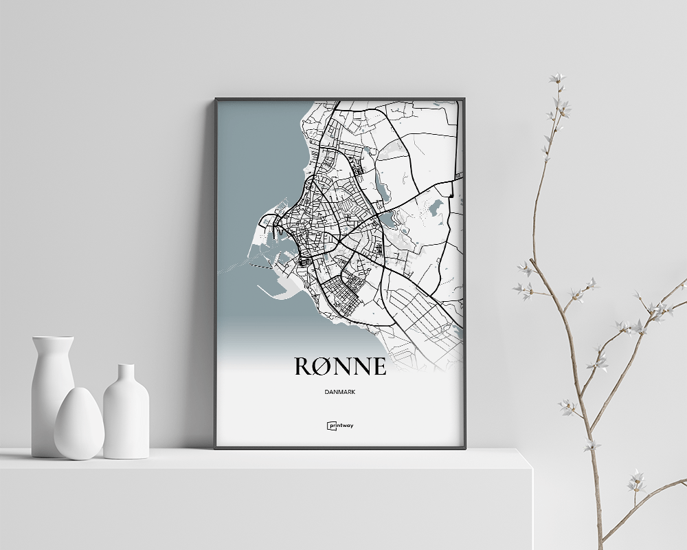 Rønne Plakaten 21 30 Cm A4