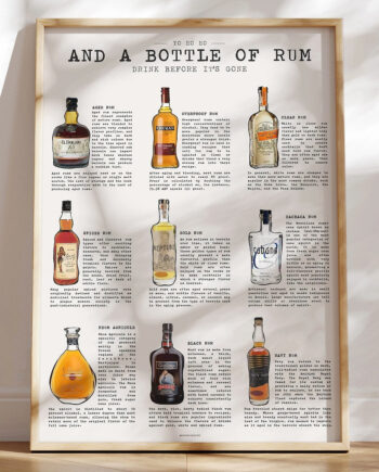 Rom Plakat Skøn Rom Guide Med Info Om   Forskellige Typer Rom
