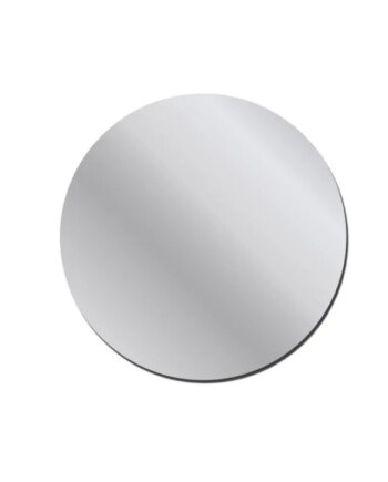 Rundt Spejl Til Diy Projekter Mm  Selvklæbende Akryl Spejl Klistermærke  40cm   Diameter