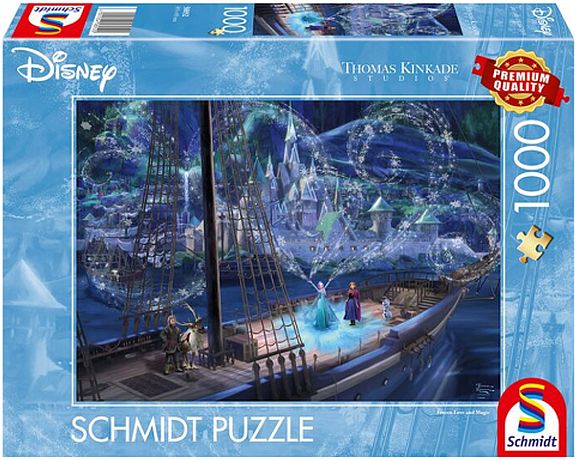 Schmidt Spiele: Disney Frozen Love And Magic Puzzle 1000 Pieces