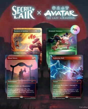 Secret Lair Drop Series  2025 : Avatar: The Last Airbender Superdrop: Secret Lair   Avatar: The Last Airbender   Everything Changed  Foil