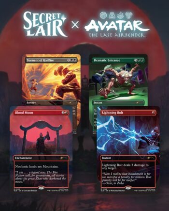 Secret Lair Drop Series  2025 : Avatar: The Last Airbender Superdrop: Secret Lair   Avatar: The Last Airbender   Everything Changed  Regular