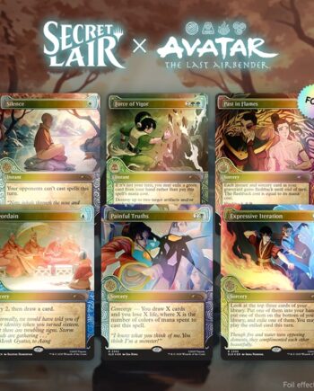 Secret Lair Drop Series  2025 : Avatar: The Last Airbender Superdrop: Secret Lair   Avatar: The Last Airbender   One With The Elements  Foil
