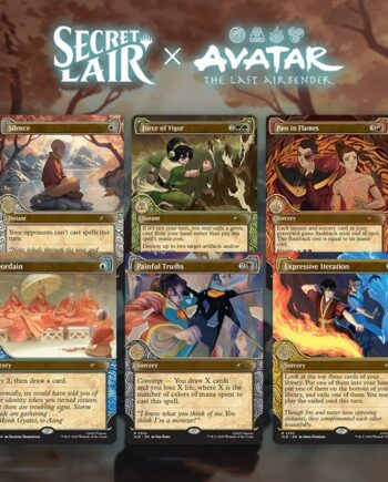 Secret Lair Drop Series  2025 : Avatar: The Last Airbender Superdrop: Secret Lair   Avatar: The Last Airbender   One With The Elements  Regular