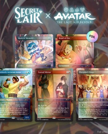 Secret Lair Drop Series  2025 : Avatar: The Last Airbender Superdrop: Secret Lair   Avatar: The Last Airbender   The Ember Island Players  Foil