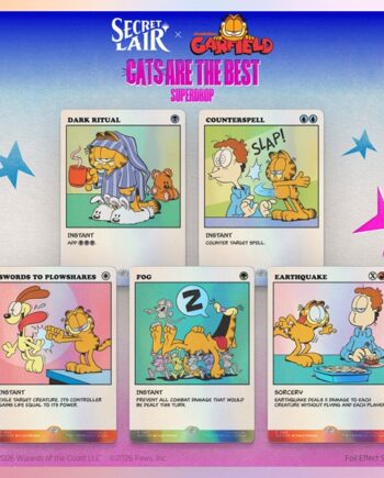 Secret Lair Drop Series  2026 : Cats Are The Best Superdrop: Secret Lair   Garfield: As Intended  Foil