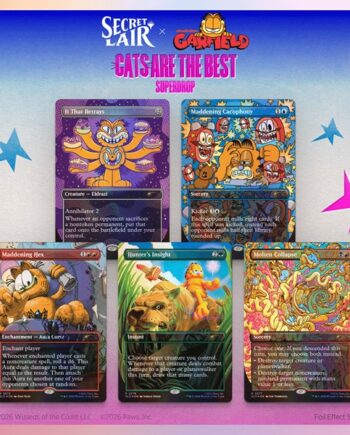 Secret Lair Drop Series  2026 : Cats Are The Best Superdrop: Secret Lair   Garfield: Our Only Thought Is To Entertain You 226 128 139 226 128 139   Foil