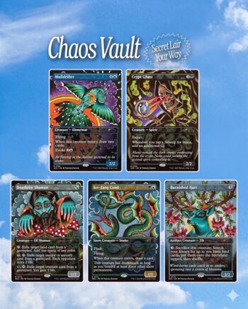 Secret Lair Drop Series  2026 : Chaos Vault Superdrop: Inked  Regular