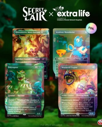 Secret Lair Drop Series  2025 : Extra Life Superdrop: Secret Lair   Play-doh: Squishful Thinking  Foil