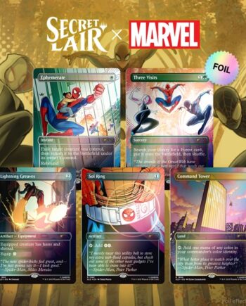 Secret Lair Drop Series  2025 : Marvel   Spider-man Superdrop: Secret Lair   Marvel   Spider-man: Heroic Deeds  Foil