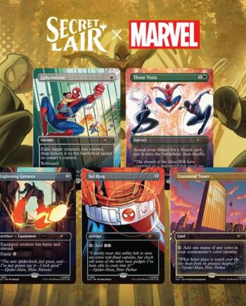 Secret Lair Drop Series  2025 : Marvel   Spider-man Superdrop: Secret Lair   Marvel   Spider-man: Heroic Deeds  Regular
