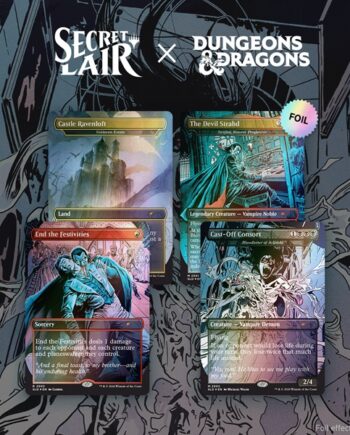 Secret Lair Drop Series  2026 : Roll For Initiative Superdrop: Secret Lair   Dungeons   Dragons: Strahd   Descent  Foil
