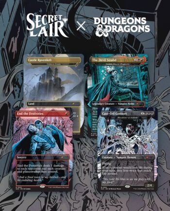 Secret Lair Drop Series  2026 : Roll For Initiative Superdrop: Secret Lair   Dungeons   Dragons: Strahd   Descent  Regular