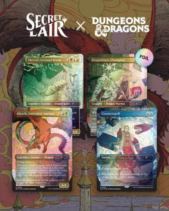 Secret Lair Drop Series  2026 : Roll For Initiative Superdrop: Secret Lair   Dungeons   Dragons: Whispers In Candlekeep  Foil