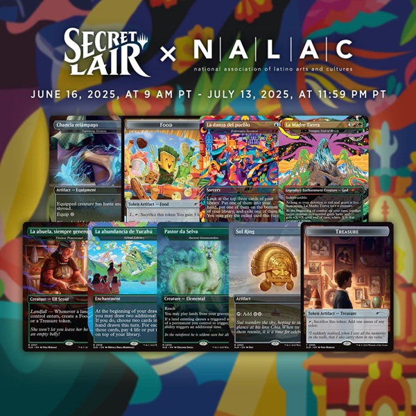 Secret Lair Drop Series 2025 : Secret Lair National Association Of Latino Arts And Cultures Nalac : Nuestra Magia Regular