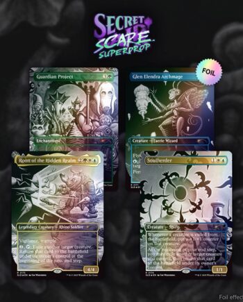 Secret Lair Drop Series  2025 : Secret Scare Superdrop: Dreaming Darkly 226 128 139   Foil