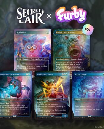 Secret Lair Drop Series  2025 : Secret Scare Superdrop: Secret Lair   Furby: The Oddbodies  Foil