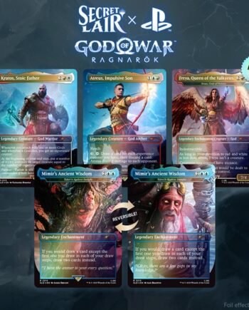Secret Lair Drop Series  2025 : The Playstation Superdrop: Secret Lair   God Of War: Norse  Foil