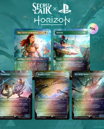 Secret Lair Drop Series  2025 : The Playstation Superdrop: Secret Lair   Horizon: Into The Forbidden West  Foil