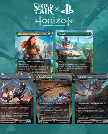 Secret Lair Drop Series  2025 : The Playstation Superdrop: Secret Lair   Horizon: Into The Forbidden West  Regular