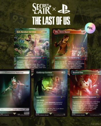 Secret Lair Drop Series  2025 : The Playstation Superdrop: Secret Lair   The Last Of Us Part    Foil