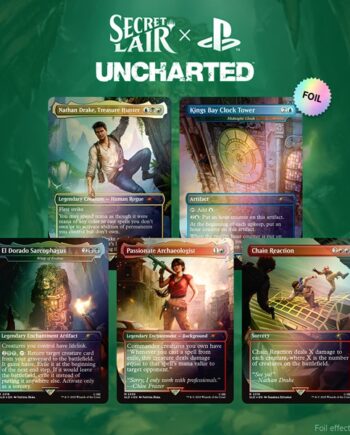 Secret Lair Drop Series  2025 : The Playstation Superdrop: Secret Lair   Uncharted  Foil