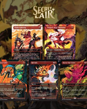 Secret Lair Drop Series  2025 : The Ultimate Pencil Superdrop: Everything Is On Fire  Regular