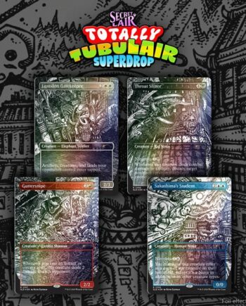 Secret Lair Drop Series  2026 : Totally Tubulair Superdrop: Secret Lair   Teenage Mutant Ninja Turtles: Featuring: Kevin Eastman  Inks   Foil