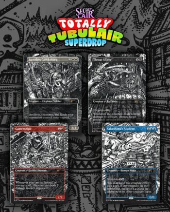 Secret Lair Drop Series  2026 : Totally Tubulair Superdrop: Secret Lair   Teenage Mutant Ninja Turtles: Featuring: Kevin Eastman  Inks   Regular