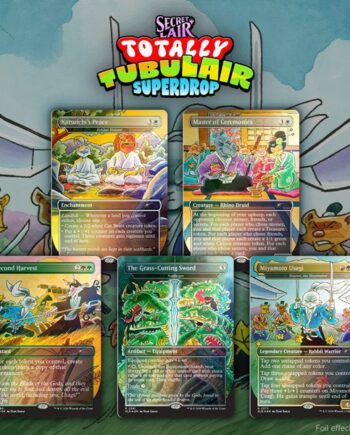 Secret Lair Drop Series  2026 : Totally Tubulair Superdrop: Secret Lair   Teenage Mutant Ninja Turtles: Featuring: Stan Sakai  Foil