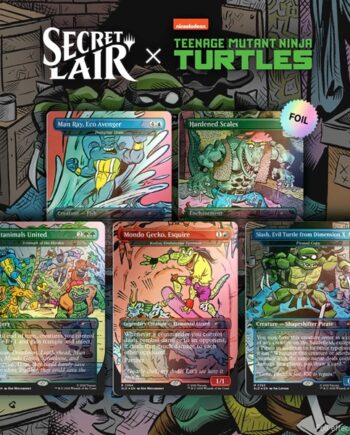 Secret Lair Drop Series  2026 : Totally Tubulair Superdrop: Secret Lair   Teenage Mutant Ninja Turtles: The Mighty Mutanimals  Foil